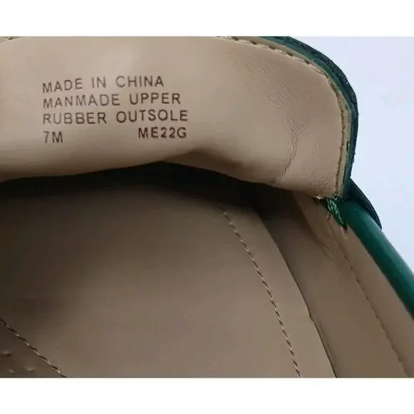Michael Kors Camila Logo Moccasin Jewel Green Women SZ 7M 49S2CAFR1L New In Box - Picture 12 of 16